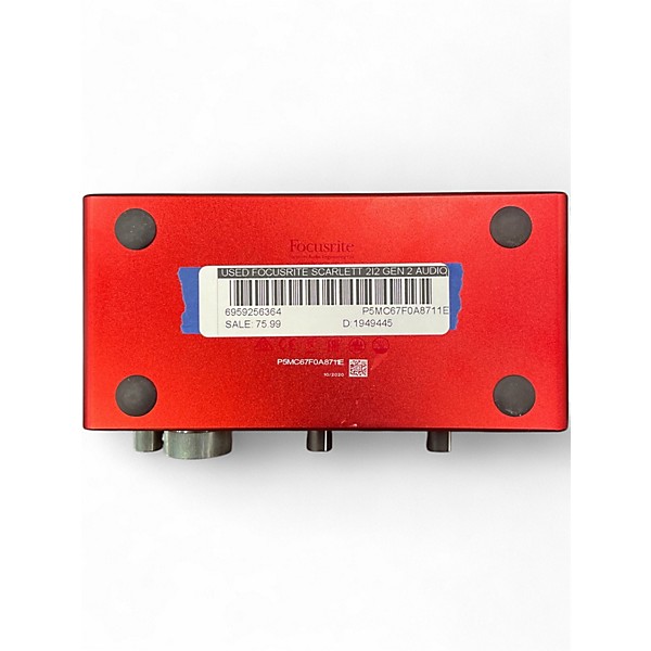 Used Focusrite Scarlett 2i2 Gen 2 Audio Interface