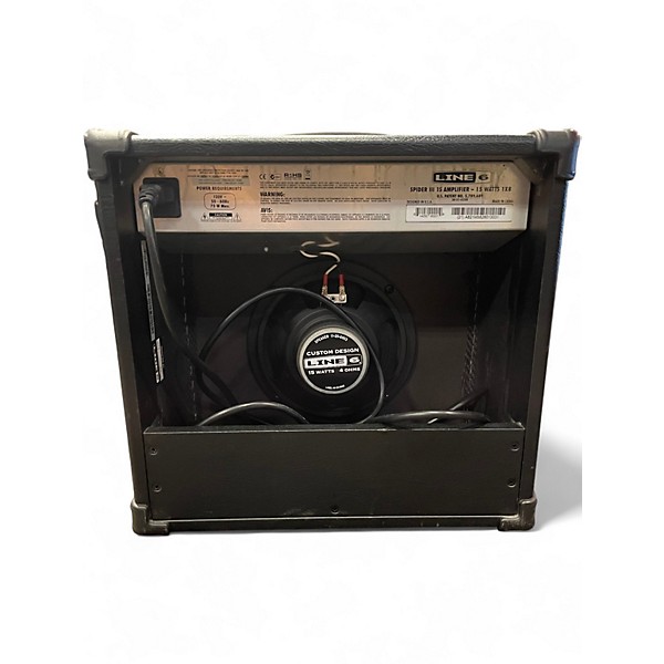 Used Line 6 Spider III 15 1X8 15W Guitar Combo Amp