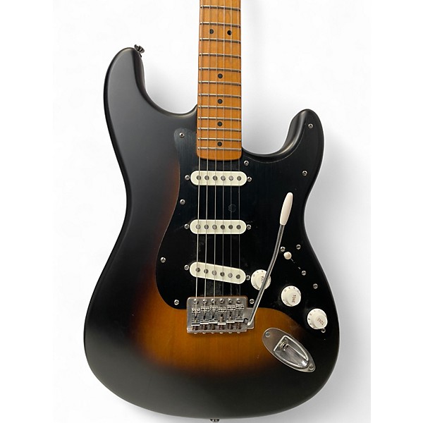 Used Squier 40th Anniversary Stratocaster Vintage Edition 2 Color Sunburst Solid Body Electric Guitar