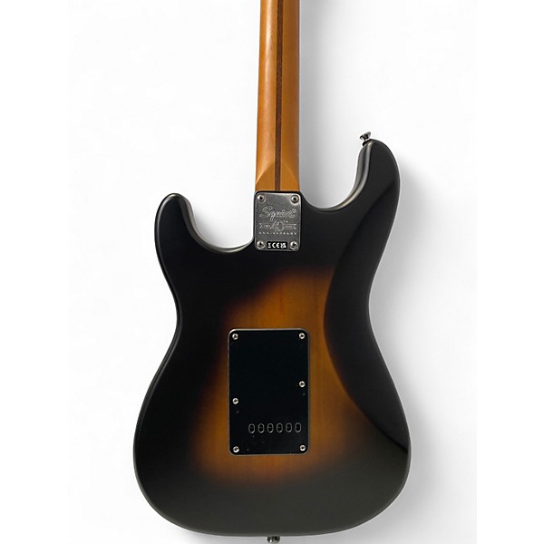Used Squier 40th Anniversary Stratocaster Vintage Edition 2 Color Sunburst Solid Body Electric Guitar