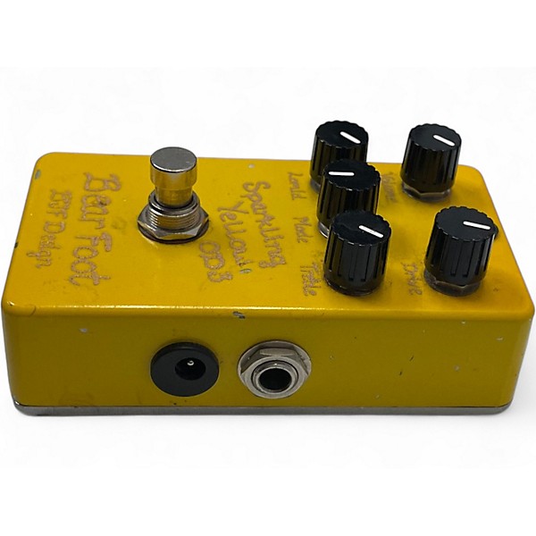 Used Bjf Designs Bear Foot Sparking Yellow Effect Pedal