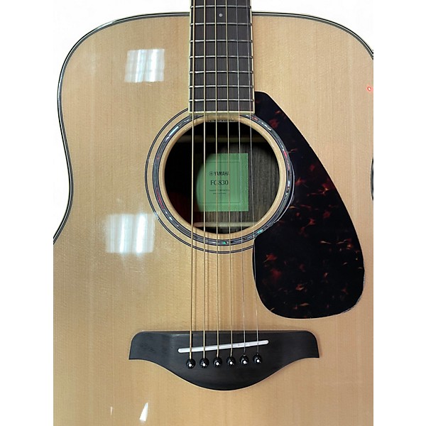 Used Yamaha FG830 Natural Acoustic Guitar