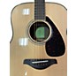 Used Yamaha FG830 Natural Acoustic Guitar