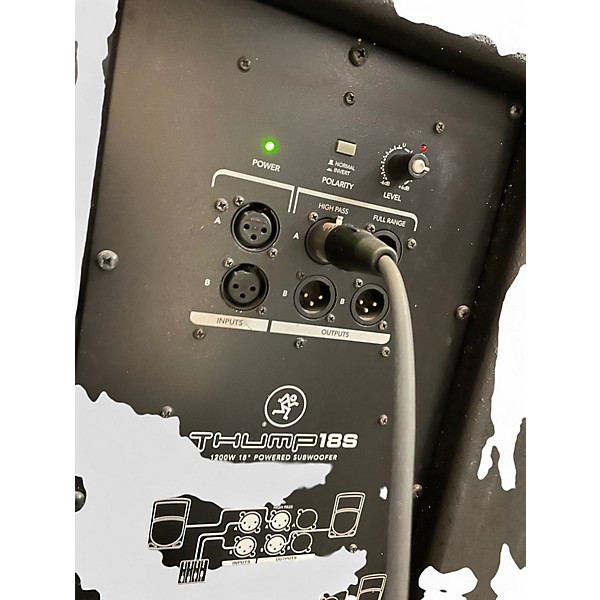 Used Mackie 18S Powered Subwoofer
