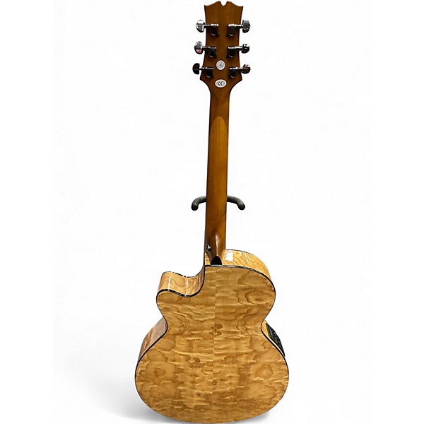 Used Mitchell MX430QAB Natural Acoustic Electric Guitar
