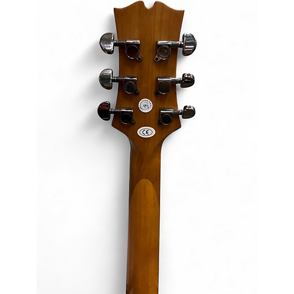 Used Mitchell MX430QAB Natural Acoustic Electric Guitar
