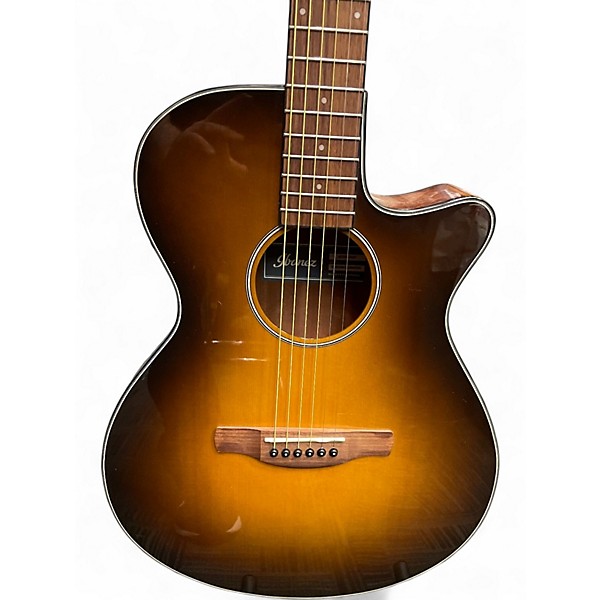 Used Ibanez AEG50 Tobacco Sunburst Acoustic Electric Guitar
