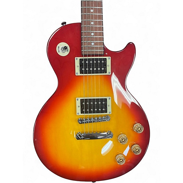 Used Epiphone Les Paul Standard Pro Cherry Sunburst Solid Body Electric Guitar