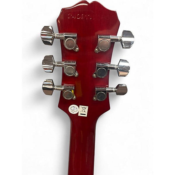 Used Epiphone Les Paul Standard Pro Cherry Sunburst Solid Body Electric Guitar