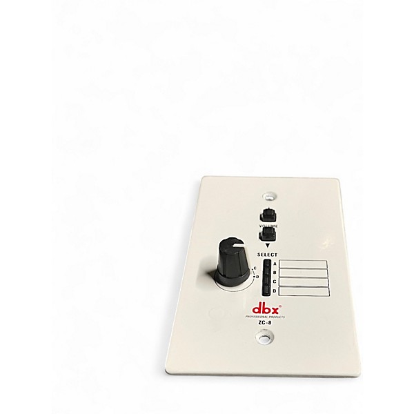 Used dbx DBXZC8V Wall Mount Zone Volume Control Signal Processor