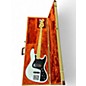Used Fender Marcus Miller Signature Jazz Bass Olympic White Electric Bass Guitar