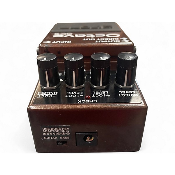 Used BOSS OC5 OCTAVE Effect Pedal