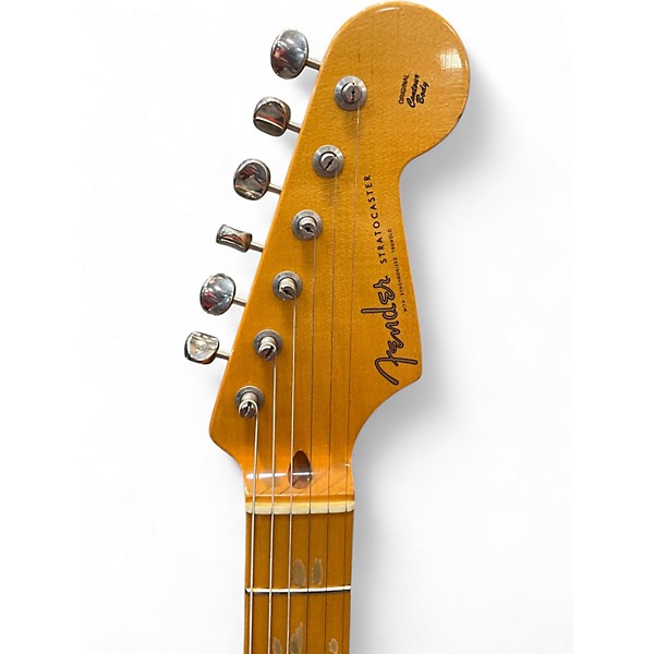 Used Fender 2006 Eric Johnson Stratocaster White Blonde Solid Body Electric Guitar