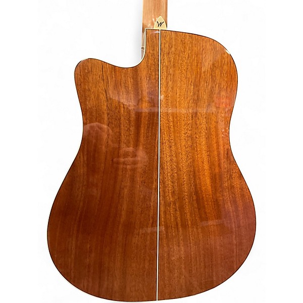 Used Washburn WD7SCEA Natural Acoustic Guitar