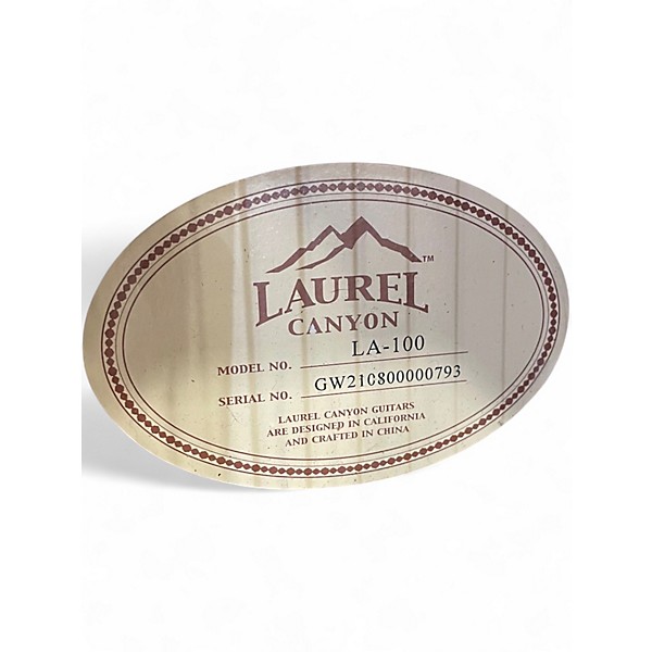 Used Laurel Canyon LA-100 Natural Acoustic Guitar