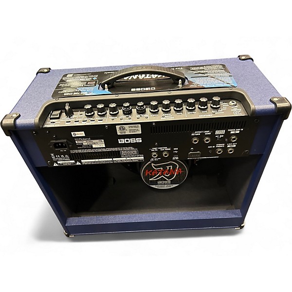 Used BOSS Katana 100 100W 1X12 BLUE Guitar Combo Amp