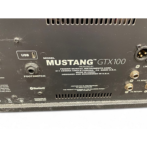 Used Fender GTX100 MUSTANG Guitar Combo Amp