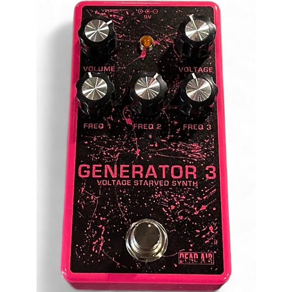 Used Dead Air Studios GENERATOR 3 SYNTH PEDAL Effect Pedal
