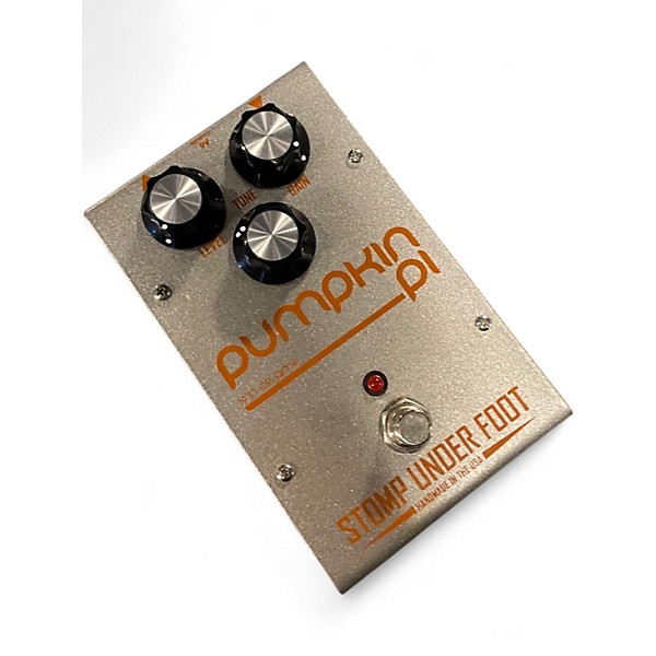 Used Stomp Under Foot PUMPKIN PI Effect Pedal