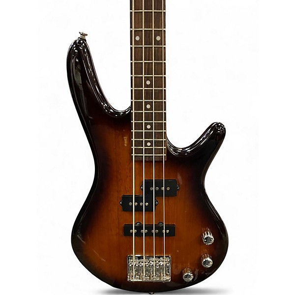 Used Ibanez GSRM20 Mikro Short Scale Tobacco Burst Electric Bass Guitar