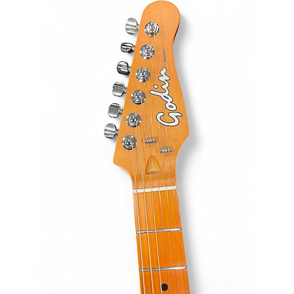 Used Godin Session Cream Solid Body Electric Guitar