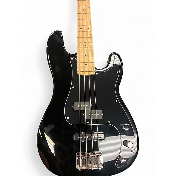 Used Squier Precision Bass BLACK Electric Bass Guitar