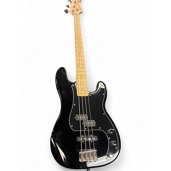 Used Squier Precision Bass BLACK Electric Bass Guitar