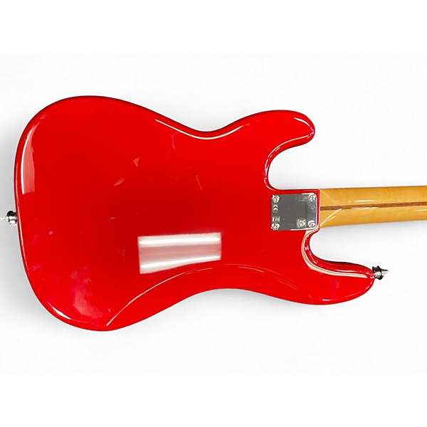 Used Fender Vintera 50s Precision Bass Red Electric Bass Guitar