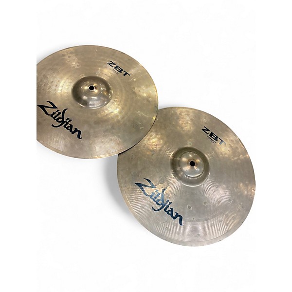 Used Zildjian 14in ZBT Hi Hat Pair Cymbal