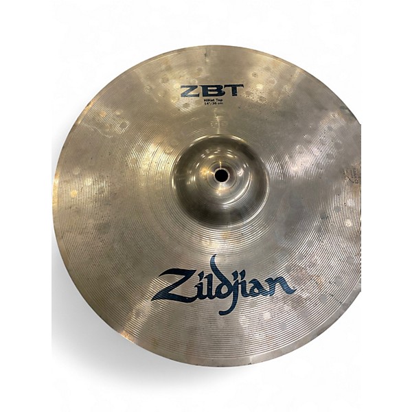 Used Zildjian 14in ZBT Hi Hat Pair Cymbal