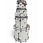 Used DW 4 Piece Design Series Piano White Drum Kit thumbnail