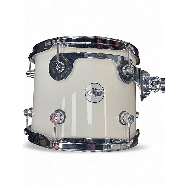 Used DW 4 Piece Design Series Piano White Drum Kit