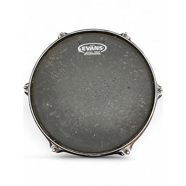 Used Slingerland 10in Popcorn Snare Worn Yellow Drum