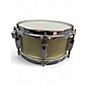 Used Slingerland 10in Popcorn Snare Worn Yellow Drum