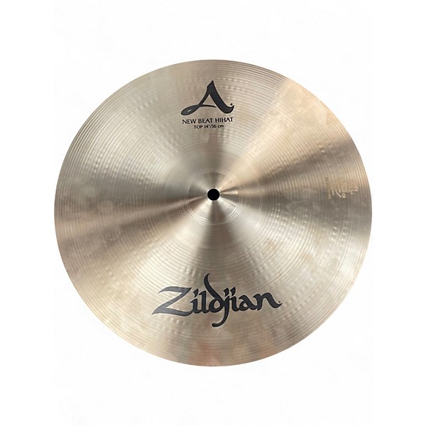 Used Zildjian 14in New Beat Hi Hat Top Cymbal