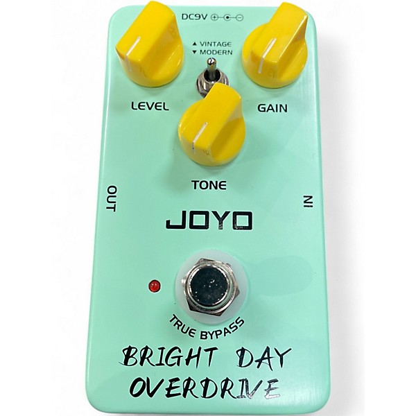 Used Joyo Bright Day Overdrive Effect Pedal