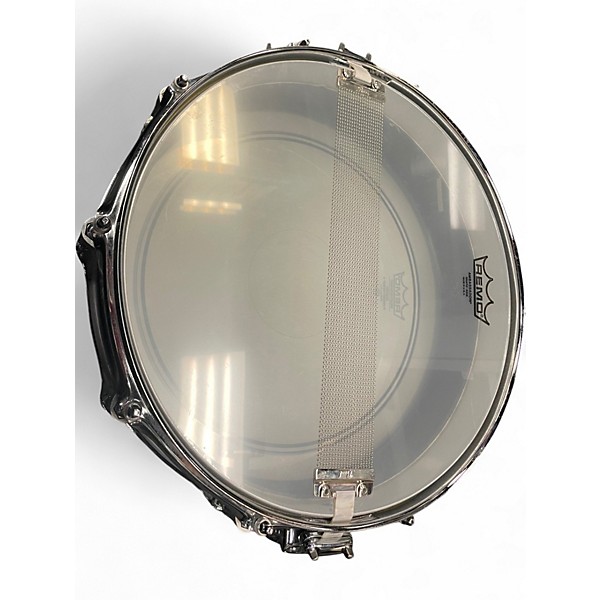 Used Pearl 14X3.5 Free Floating Snare STEEL Drum