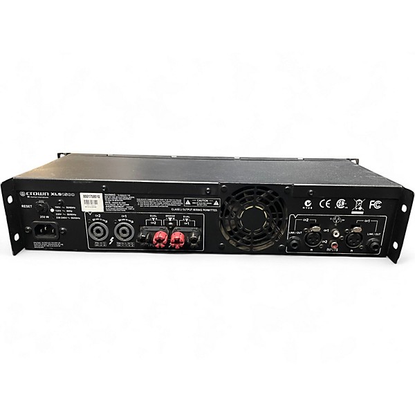Used Crown XLS1500 Power Amp