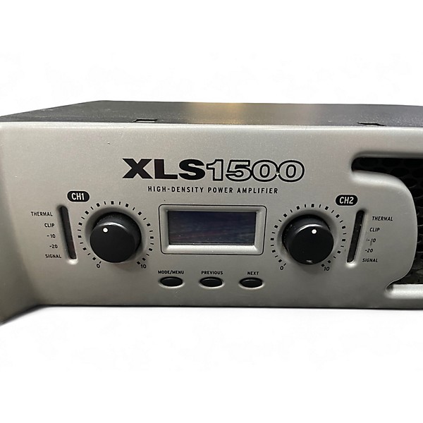 Used Crown XLS1500 Power Amp