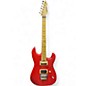 Used Splawn SS1 Red Sparkle Relic Solid Body Electric Guitar thumbnail