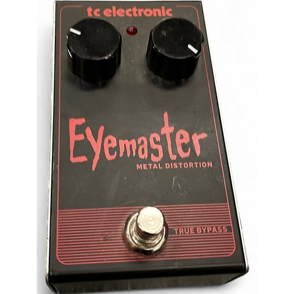 Used TC Electronic Eyemaster Metal Distortion Effect Pedal