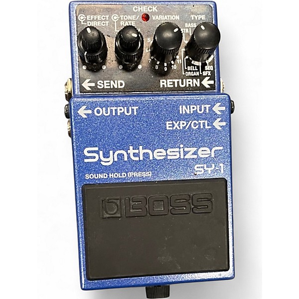 Used BOSS SY-1 Synthesizer Effect Pedal