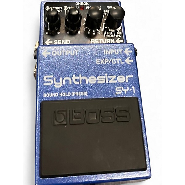 Used BOSS SY-1 Synthesizer Effect Pedal