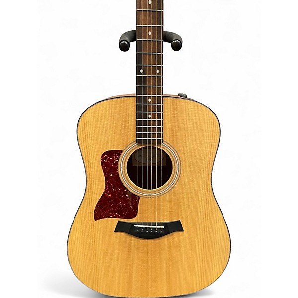 Used Taylor 110E Left Handed Natural Acoustic Electric Guitar