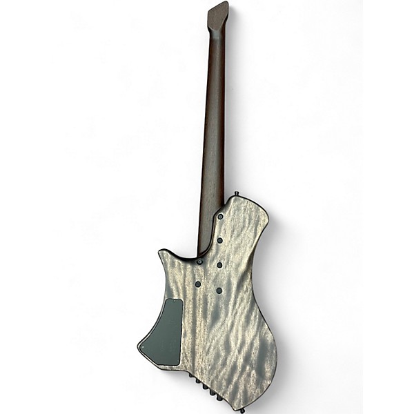 Used Overload Guitars Achilles 5 Custom Rainbow Burl Electric Bass Guitar