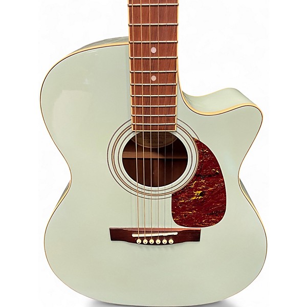 Used Fender DGA-1 TEAL BLUE Acoustic Guitar