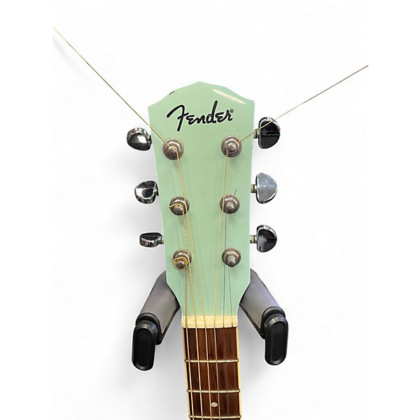 Used Fender DGA-1 TEAL BLUE Acoustic Guitar