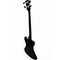 Used Miscellaneous 4 String Offset Bass Black Electric Bass Guitar