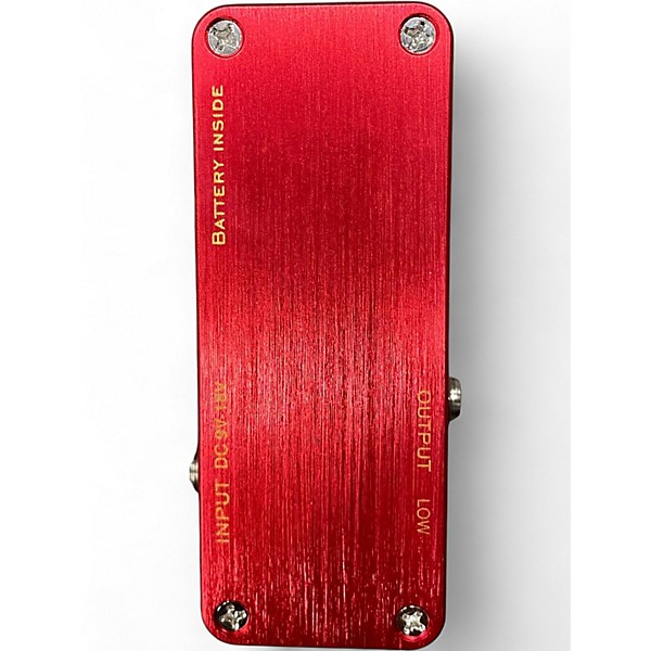 Used One Control STRAWBERRY RED Effect Pedal