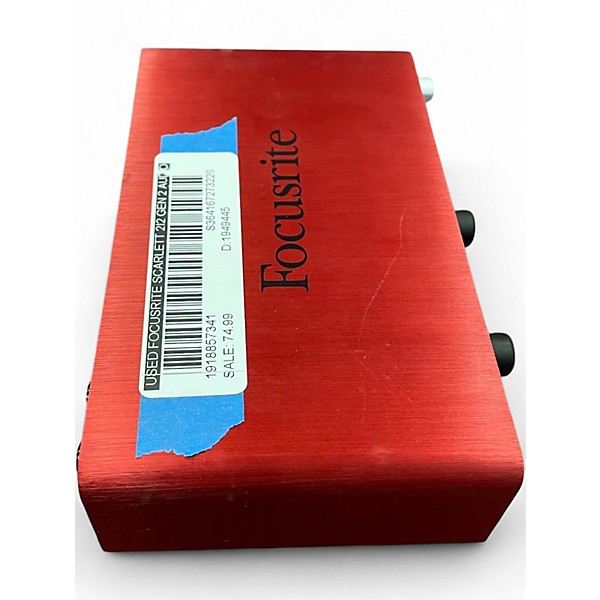 Used Focusrite Scarlett 2i2 Gen 2 Audio Interface